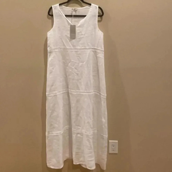 Bellambra Pure Linen sleeveless maxi dress - Picture 10 of 10